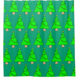 Cortina Para Box Christmas Tree