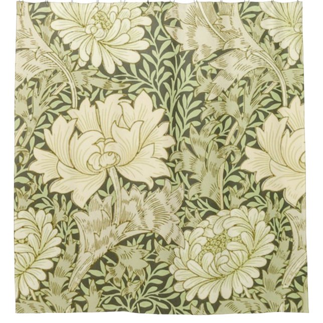 Cortina Para Box Chrysanthemum William Morris (Frente)