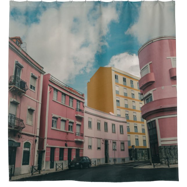 CORTINA PARA BOX CIDADE COLORIDA (Frente)