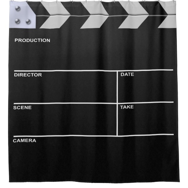 Cortina Para Box Cinema de Clapperboard (Frente)