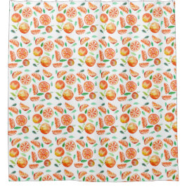 Cortina Para Box Cinto-d-água doce Citrus Fruta Laranja 