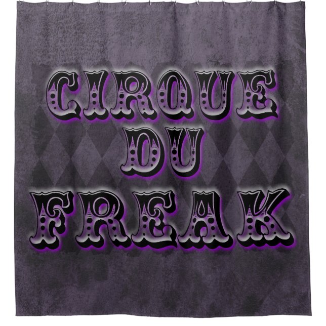 Cortina Para Box Circo Gótico Argyle Cirque Du Freak (Frente)
