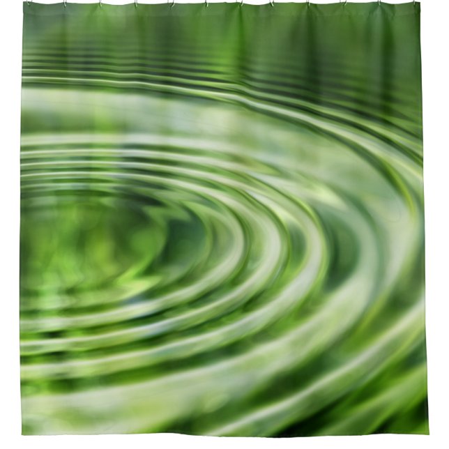 Cortina Para Box Círculos de ondas concêntricas (Frente)