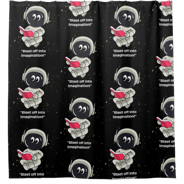 CORTINA PARA BOX CITAÇÃO ASTRONAUTA (Frente)