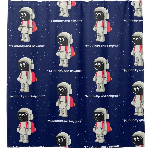 CORTINA PARA BOX CITAÇÃO DE ASTRONAUTA (Frente)