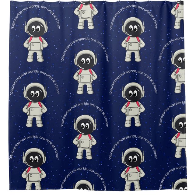 CORTINA PARA BOX CITAÇÃO DE ASTRONAUTA (Frente)
