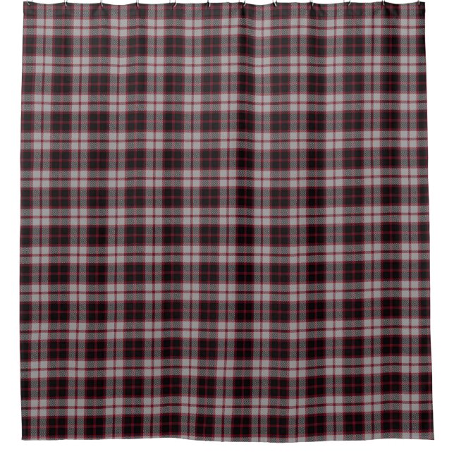 Cortina Para Box Clan MacPherson Scottish Heritage Tartan (Frente)