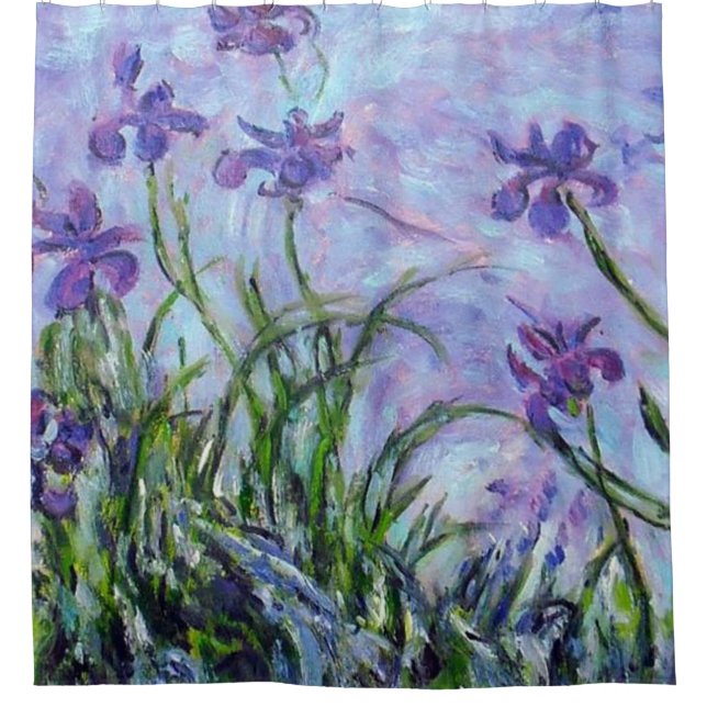 Cortina Para Box Claude Monet Iris (Frente)