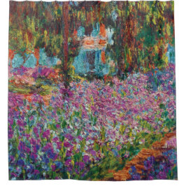 Cortina Para Box Claude Monet - Íris no Jardim de Monet Arte Fino