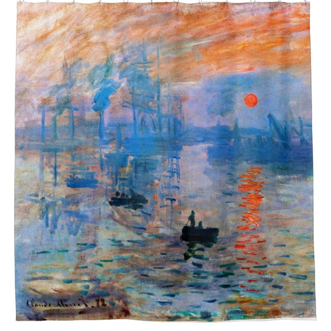 Cortina Para Box Claude Monet's Sunrise (Frente)