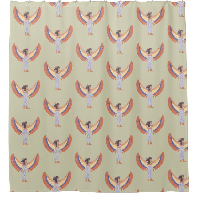 Cortina Para Box Cleópatra. (Frente)