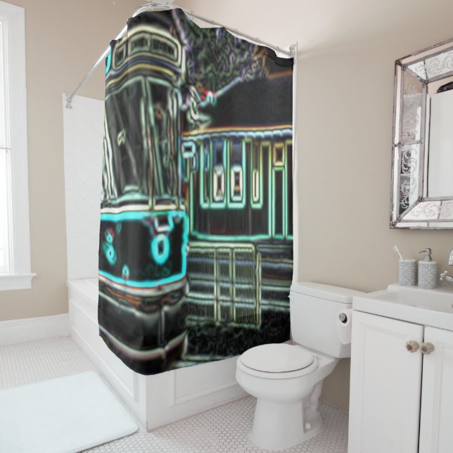 Cortina Para Box CLRV Neon na cortina do Chá stn (In Situ)