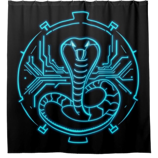 Cortina Para Box „Cobra – Symbol der Macht und Wachsamkeit“ (Frente)