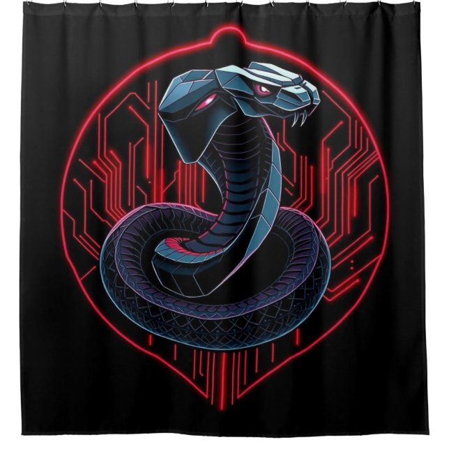 Cortina Para Box „Cobra – Symbol der Macht und Wachsamkeit“ (Frente)