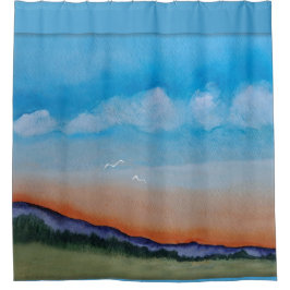 Cortina Para Box Colinas brilhantes