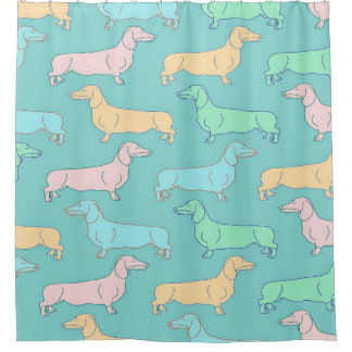 Cortina Para Box Colorful dachshund dogs|Anatomy Of A Dachshund | D
