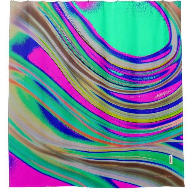 Cortina Para Box Colorido (Frente)