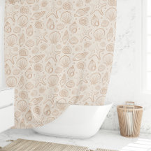 Concha Marítima Náutica Boho Praia Neutro Creme