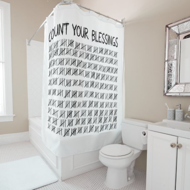 Cortina Para Box Conte suas bençãos (In Situ)