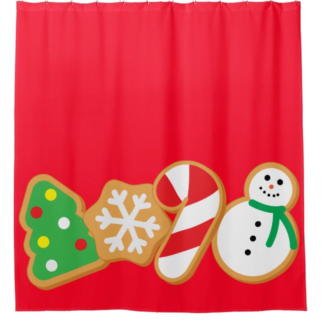 Cortina Para Box Cookies de Natal (Frente)