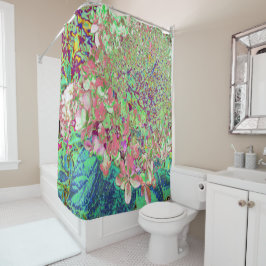 Cortina Para Box Coral Elegante e Chartreuse Limelight Hydrangea