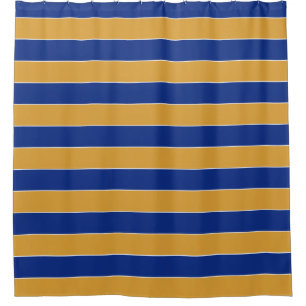 Cortina Para Box Cores de Bandeira do Estado de Massachusetts
