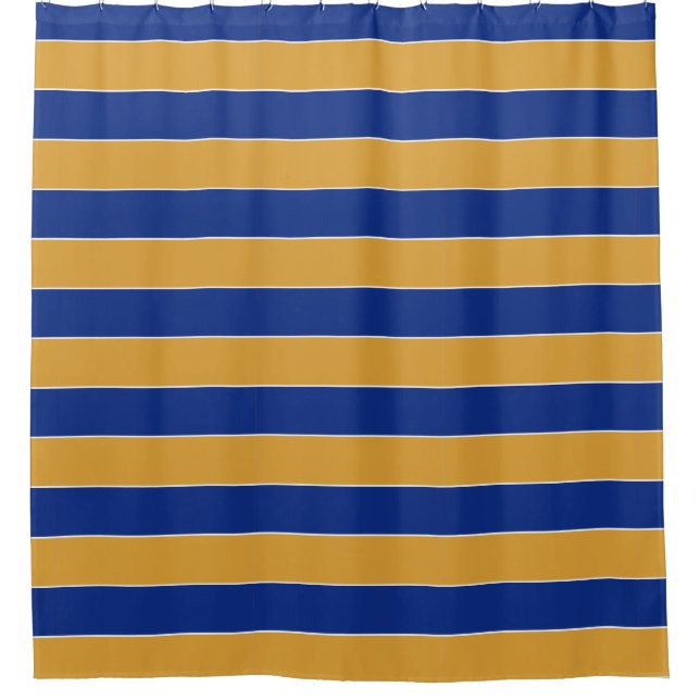Cortina Para Box Cores de Bandeira do Estado de Massachusetts (Frente)