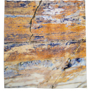 Cortina Para Box Corpo natural de pedra colorido numa pedreira