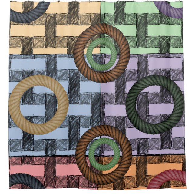 Cortina Para Box Cortina chá (Frente)