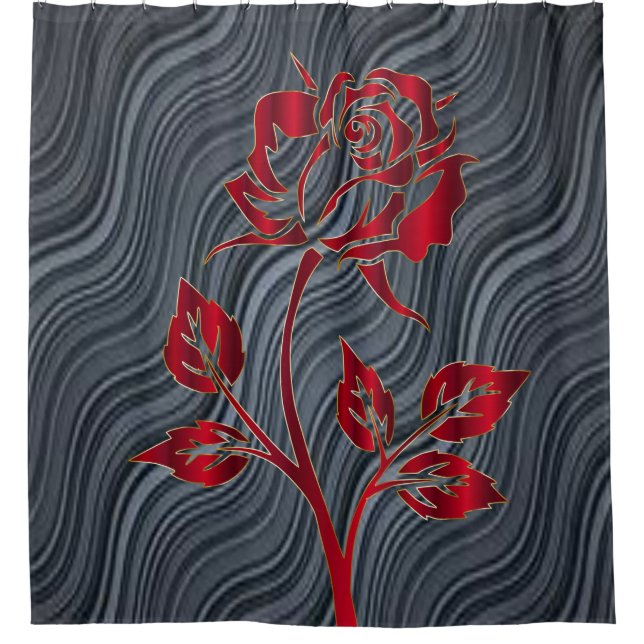 Cortina Para Box Cortina chá (Frente)