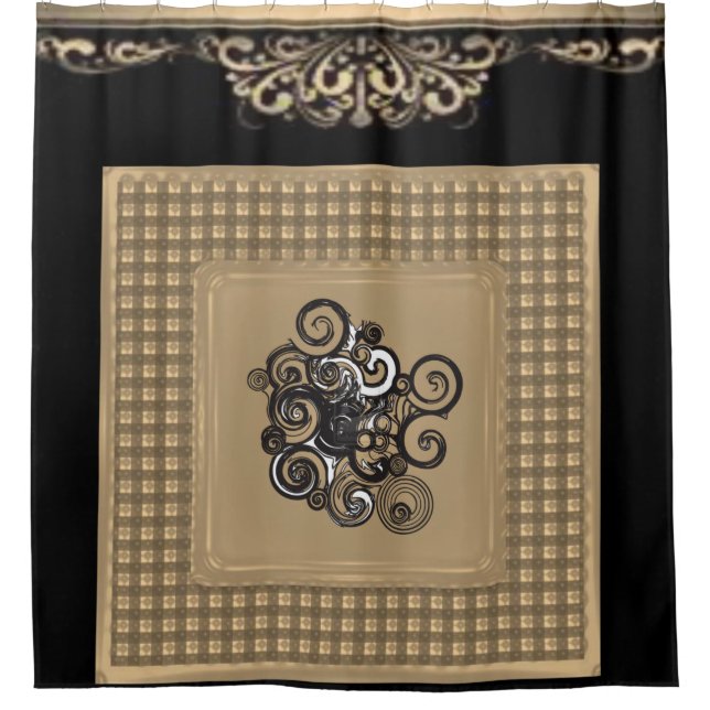 Cortina Para Box Cortina chá (Frente)