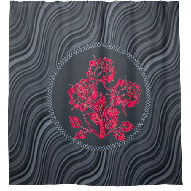 Cortina Para Box Cortina chá (Frente)