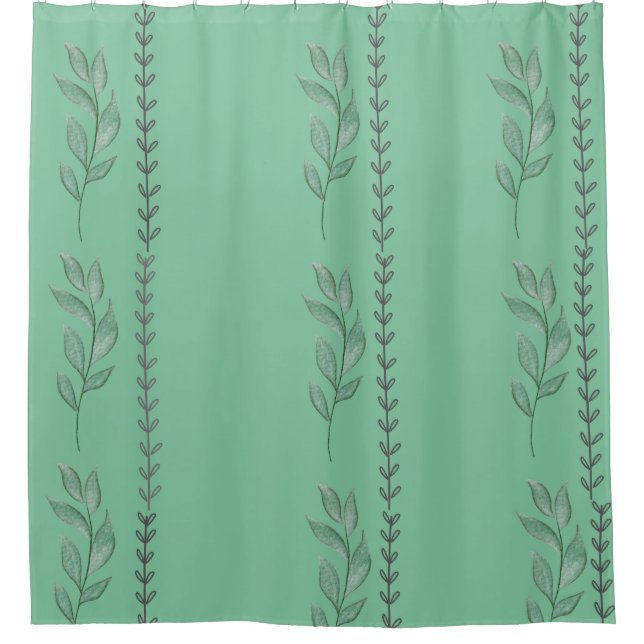 Cortina Para Box Cortina chá (Frente)