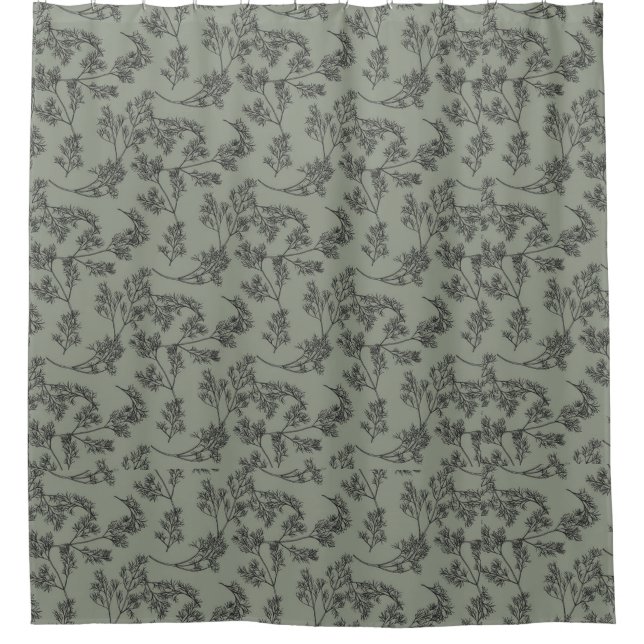 Cortina Para Box Cortina chá (Frente)