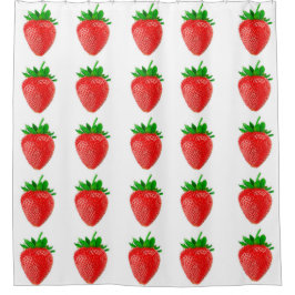 Cortina Para Box Cortina Chá de Morangos