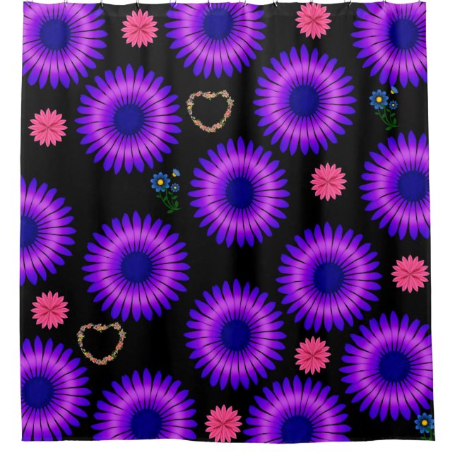 Cortina Para Box Cortina chá Floral (Frente)