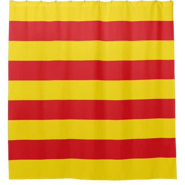 Cortina Para Box Cortina Chá Patriótica com Bandeira da Catalunha (Frente)