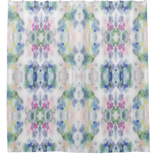 Cortina Para Box Cortina de Chá abstrato (Frente)