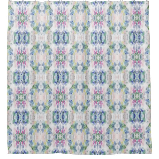 Cortina Para Box Cortina de Chá abstrato (Frente)