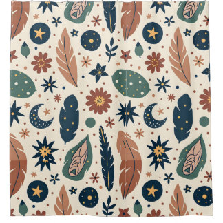 Cortina Para Box Cortina de Chá Boho Bliss