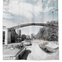 Cortina de chá da avenida de Corvair