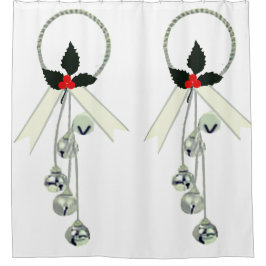 Cortina Para Box Cortina de Chá de Jingle Bells