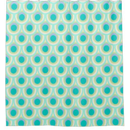 Cortina Para Box Cortina de chá de padrão oval de Pêahen