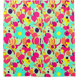 Cortina Para Box Cortina de Chá de Pop Funky