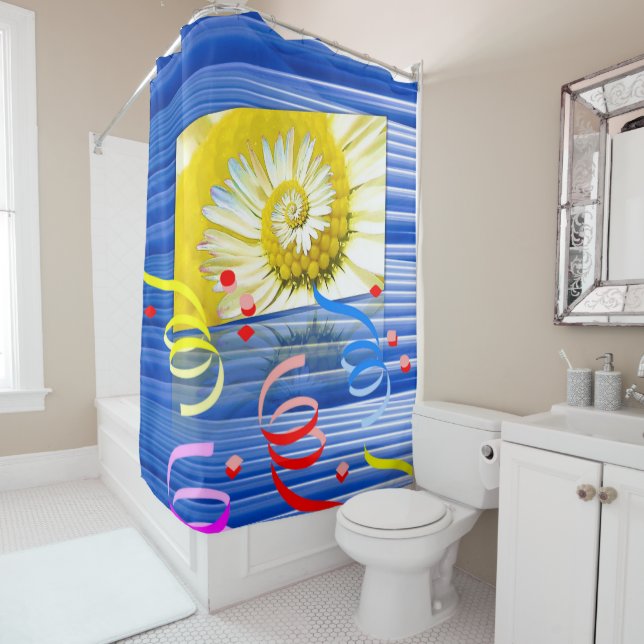 Cortina Para Box Cortina de Chá Floral (In Situ)