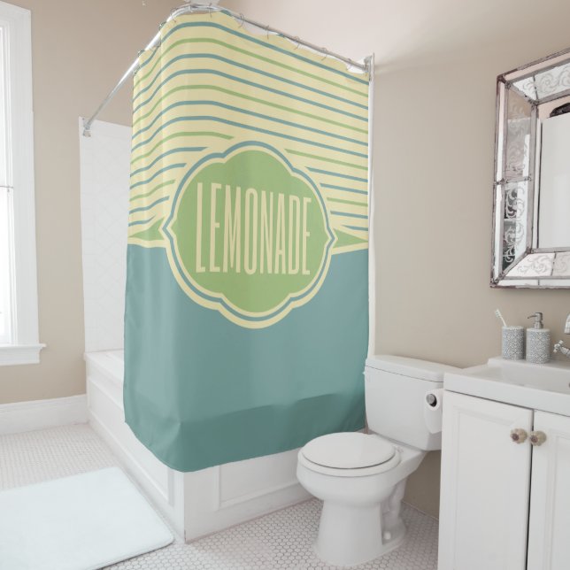 Cortina Para Box Cortina de chá "Limonada" (In Situ)