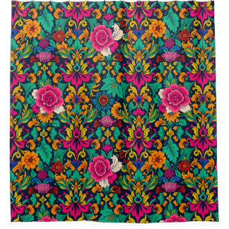 Cortina Para Box Cortina de Chá Maximalista Dreamscape