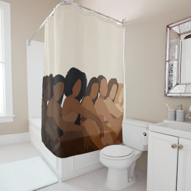 Cortina Para Box Cortina de Chá Melanizada para Mulheres (In Situ)