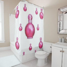 Cortina Para Box Cortina de Chá Rosa Perfume