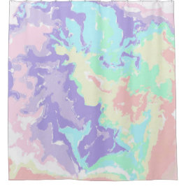 Cortina Para Box Cortina de Pastas de Cor de Água do Unicórnio